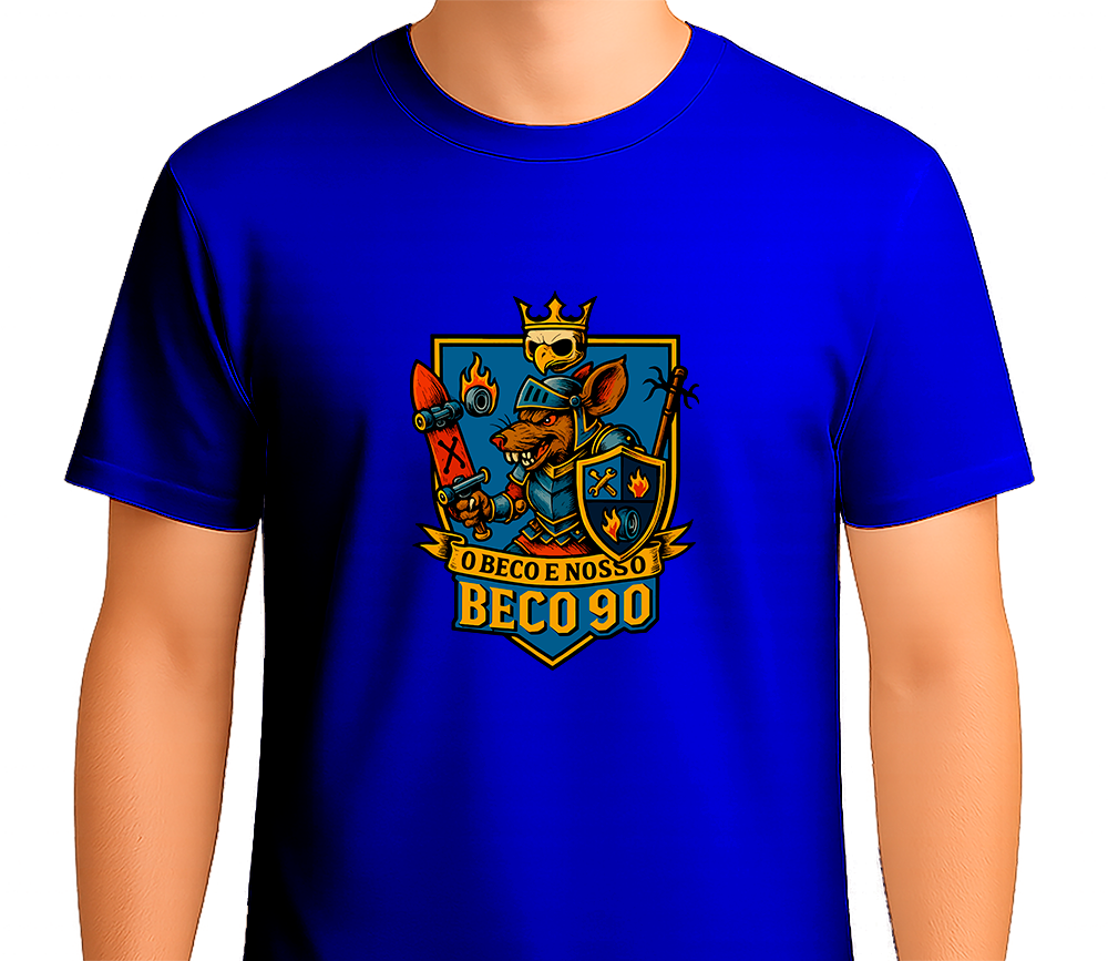 Camiseta "O Beco é Nosso"