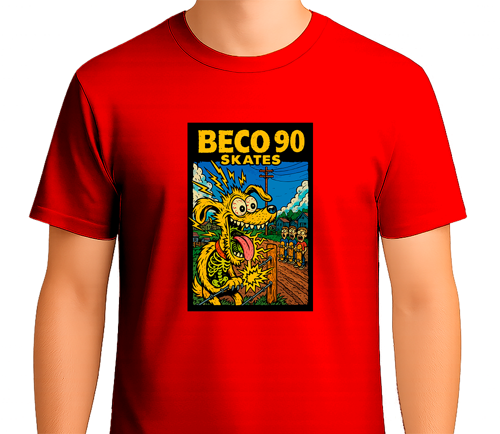 Camiseta "Cachorro Cerca Elétrica"
