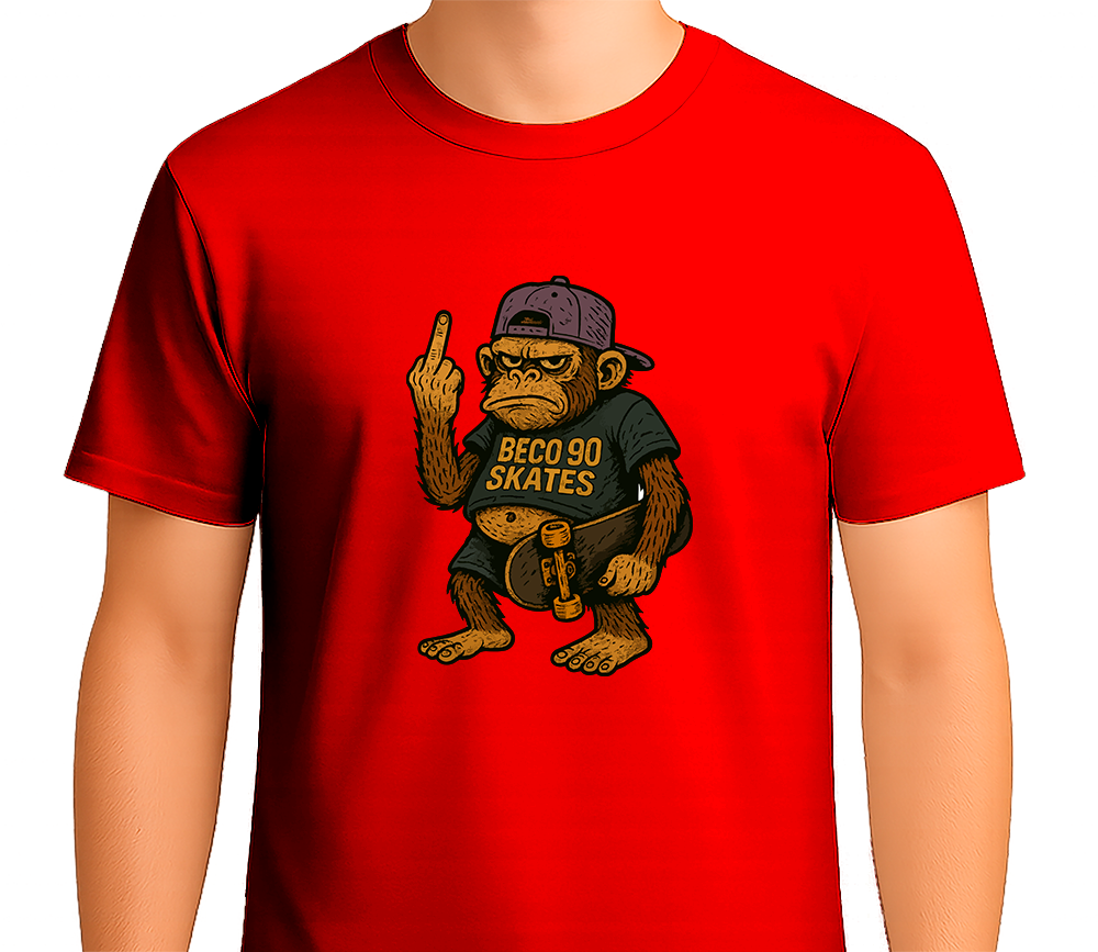 Camiseta "Macaco Fuck You"