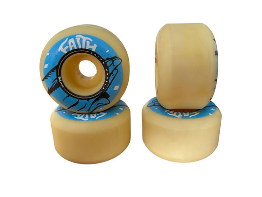 Roda Faith Faixa Azul - 54 mm 100A