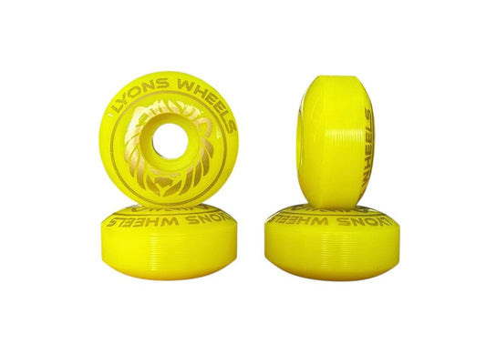 Roda Lyons Iniciante Amarela - 53 mm 90 A